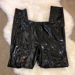 Topshop Pleather Pants